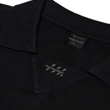 HOOD HOUSE ESSENTIAL BLACK POLO