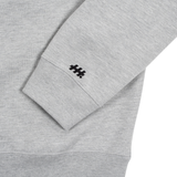 HOOD HOUSE ESSENTIAL HALF ZIP LIGHT GREY