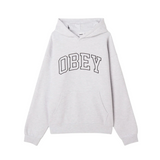OBEY COLLEGIATE II EXTRA HEAVY HOODIE AGRY