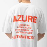 YUXUS ROUGE “AZURE” T-SHIRT