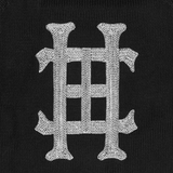 HOOD HOUSE DISTRESSED BLACK KNITWEAR