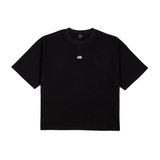 HOOD HOUSE SILENT LOGO SS BLK