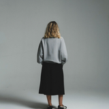HOOD HOUSE ESSENTIAL GREY QUARTER ZIP