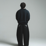 HOOD HOUSE FLAG DIVISION BLACK QUARTER ZIP