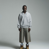 HOOD HOUSE FLAG DIVISION GREY QUARTER ZIP