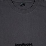 HOOD HOUSE ESSENTIAL SS PIGMENT BLK