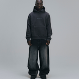 HOOD HOUSE ESSENTIAL HOODIE PIGMENT BLACK