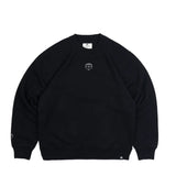 MORE AMOR HEART&ROSES CREWNECK BLK
