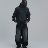 HOOD HOUSE ESSENTIAL HOODIE PIGMENT BLACK