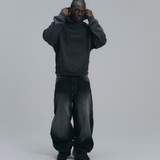 HOOD HOUSE ESSENTIAL HOODIE PIGMENT BLACK