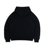 MORE AMOR WRITTEN HOODIE BLK