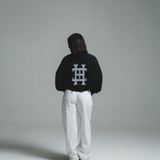 HOOD HOUSE DISTRESSED BLACK KNITWEAR
