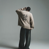 HOOD HOUSE DISTRESSED SAND KNITWEAR
