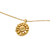 TwoJeys Endlessly Sun Necklace Gold