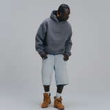 HOOD HOUSE ESSENTIAL HOODIE DARK SLATE