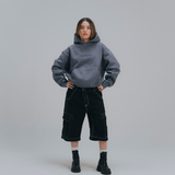 HOOD HOUSE ESSENTIAL HOODIE DARK SLATE