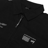 HOOD HOUSE RACING BLACK JACKET