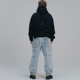 HOOD HOUSE ESSENTIAL HOODIE BLK