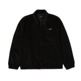 HUF CORDUROY SHOP JACKET BLACK