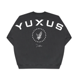 YUXUS EBONY "PATTERNS" CREWNECK