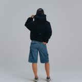 HOOD HOUSE ESSENTIAL HOODIE BLK