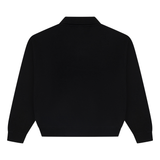 HOOD HOUSE ESSENTIAL BLACK QUARTER ZIP
