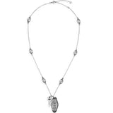 TWOJEYS MOTEL NECKLACE SILVER