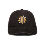 HUF APOLLO DENIM 6-PANEL CURVED VISOR HAT DUST PURPLE