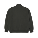 HUF ARCH ENZIME QUARTER ZIP FLEECE VINTAGE BLACK