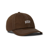 HUF ARCH LOGO 6-PANEL CURVED VISOR HAT BISON