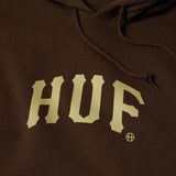 HUF ARCH P/O HOODIE BISON