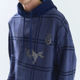 YUXUS AUREN HOODIE BLUE