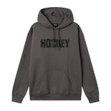 HOCKEY PUFF PRINT SHATTER HOODIE CHARCOAL