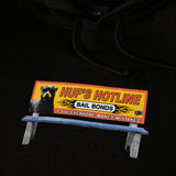 HUF BAIL BONDS P/O HOODIE BLK