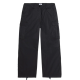 OBEY BAGGY CARGO PANT BLACK FADED WASH