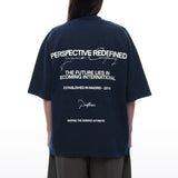 YUXUS BLUEBERRY "PATTERNS" T-SHIRT