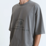 YUXUS BRACE T-SHIRT DARK GREY