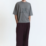 YUXUS BRACE T-SHIRT DARK GREY