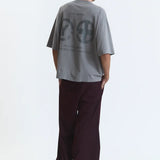 YUXUS BRACE T-SHIRT DARK GREY