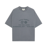 YUXUS BRACE T-SHIRT DARK GREY