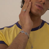 CAS DEIÀ ANTIQUE BRACELET SILVER