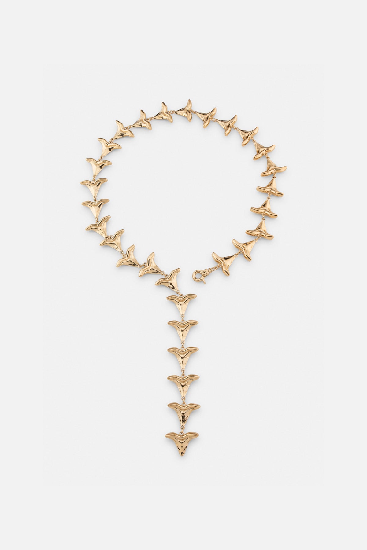 CAS DEIÀ DEEP BLUE NECKLACE GOLD