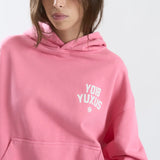 YUXUS CHANT HOODIE PINK
