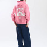 YUXUS CHANT HOODIE PINK