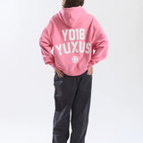 YUXUS CHANT HOODIE PINK