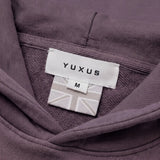 YUXUS CREW HOODIE DARK MAUVE