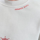 YUXUS CRISP CREWNECK OFF WHITE