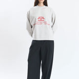 YUXUS CRISP CREWNECK OFF WHITE