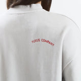 YUXUS CRISP CREWNECK OFF WHITE