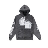 PRIMITIVE CENTURY HW ZIP HOODIE BLACK